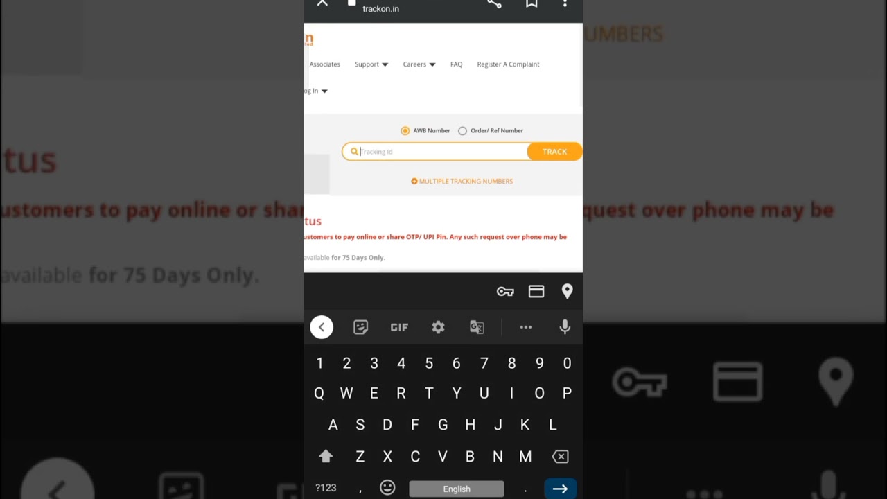 How to TRACK any parcel 📦 through Trackon courier / Trackon courier PRIME #courier #onlineshopping
