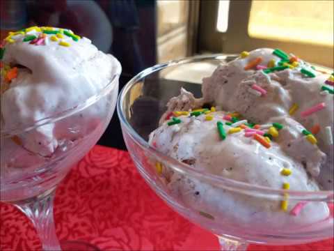 Cocoa Crunch Ice cream / easy and quick