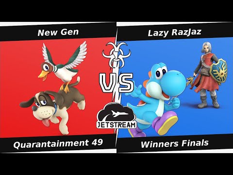 Quarantainment 49 Winners Finals   New Gen Hero Vs  Lazy RazJaz Duck Hunt Smash Ultimate   SSBU