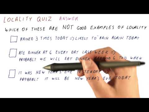 Locality Quiz Solution - Georgia Tech - HPCA: Part 3