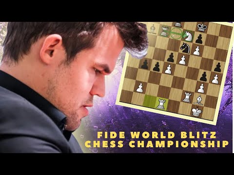 It Happened AGAIN! - Magnus Carlsen vs Vladimir Fedoseev - World Blitz Chess Championship 2021