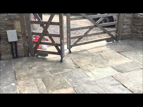 Sloping Drive Gate Wheel