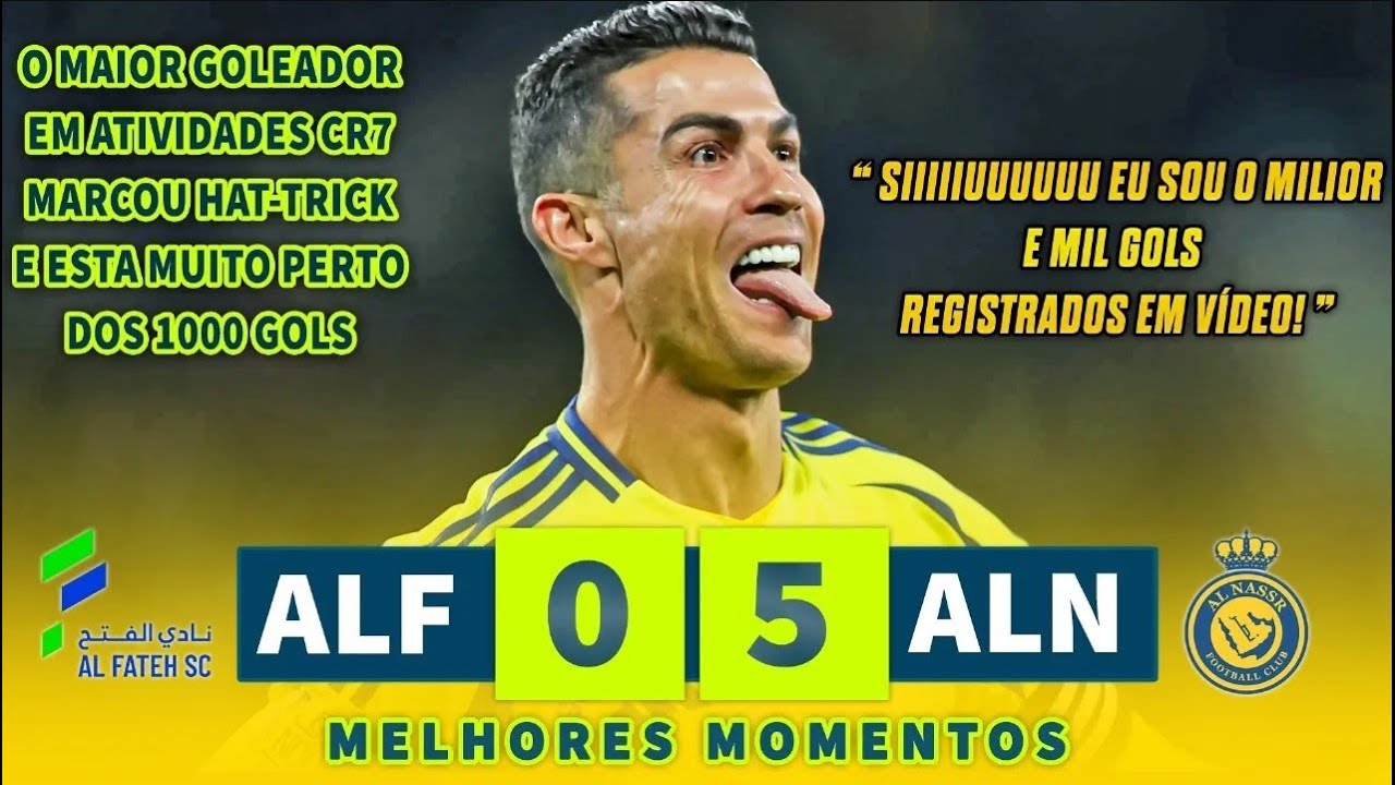 CRISTIANO RONALDO FEZ HAT-TRICK E CALOU OS CRÍTICOS MAIS UMA VEZ! O MILÉSIMO GOL VAI SAIR EM 2025