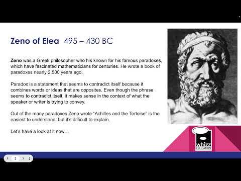 Zeno of Elea - Whizz Monthly Masters of Maths