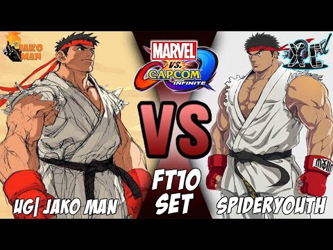 MVCI FT10 Set Runback - UG| Jako Man VS SpiderYouth (Two Best Ryu Players in MVCI)