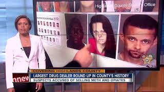 Highlands County Sheriff's Office makes largest dealer round-up arrest in county's history