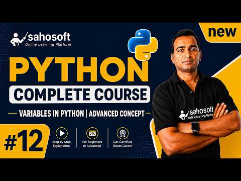 Variables In Python Advanced Concept Python Ai Based Complete Python Course Series 2026