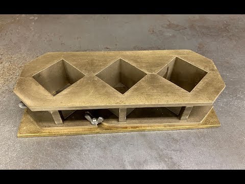 Preparing Grout Cubes