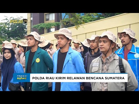 AKSI KEPEDULIAN POLDA RIAU TERHADAP KORBAN BENCANA SUMATERA