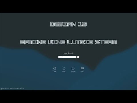 How I Game on Debian 13: Wine, Lutris, and Steam Setup
