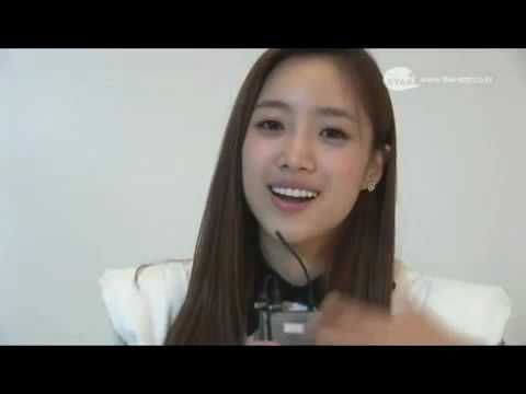 090819 The Star Interviews T-ara - Eunjung 恩靜