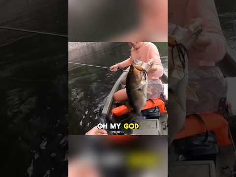 Caught the fish and still answered her question🙏😂