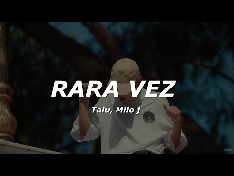 Taiu, Milo j - Rara Vez (Letra/Lyrics)