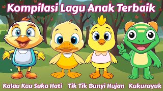 Download lagu Kompilasi Lagu Anak Terbaik ~ Kalau Kau Suka Hati, Tik Tik Bunyi Hujan, Disini Senang Dua Mata Saya mp3