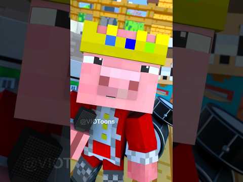 VIO Toons - No Action Today 😘 | #shorts #minecraft