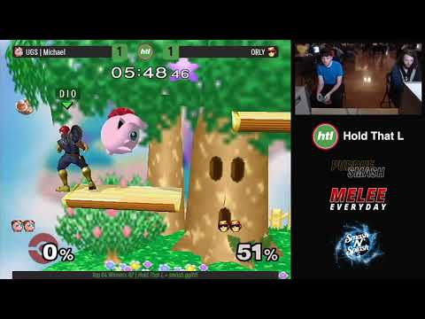 Hold That L - UGSG | Michael (Jigglypuff) vs ORLY (Captain Falcon) - Top 64 Winners R2