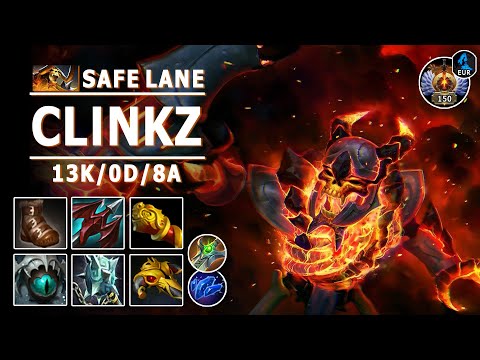Clinkz Safe Lane Carry | 7.30e | Fast Farming, Carry the Game | Dota 2 Immortal Gameplay