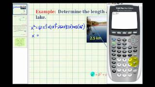 Application of the Law of Cosines