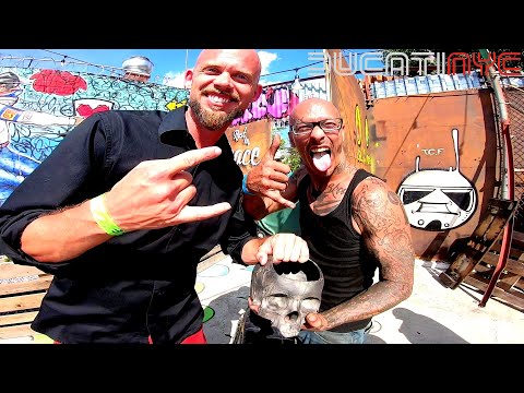 Motofellas Curbside D’Elegance Motorcycle Show 2019 - the illestrators BMW K100 v1039