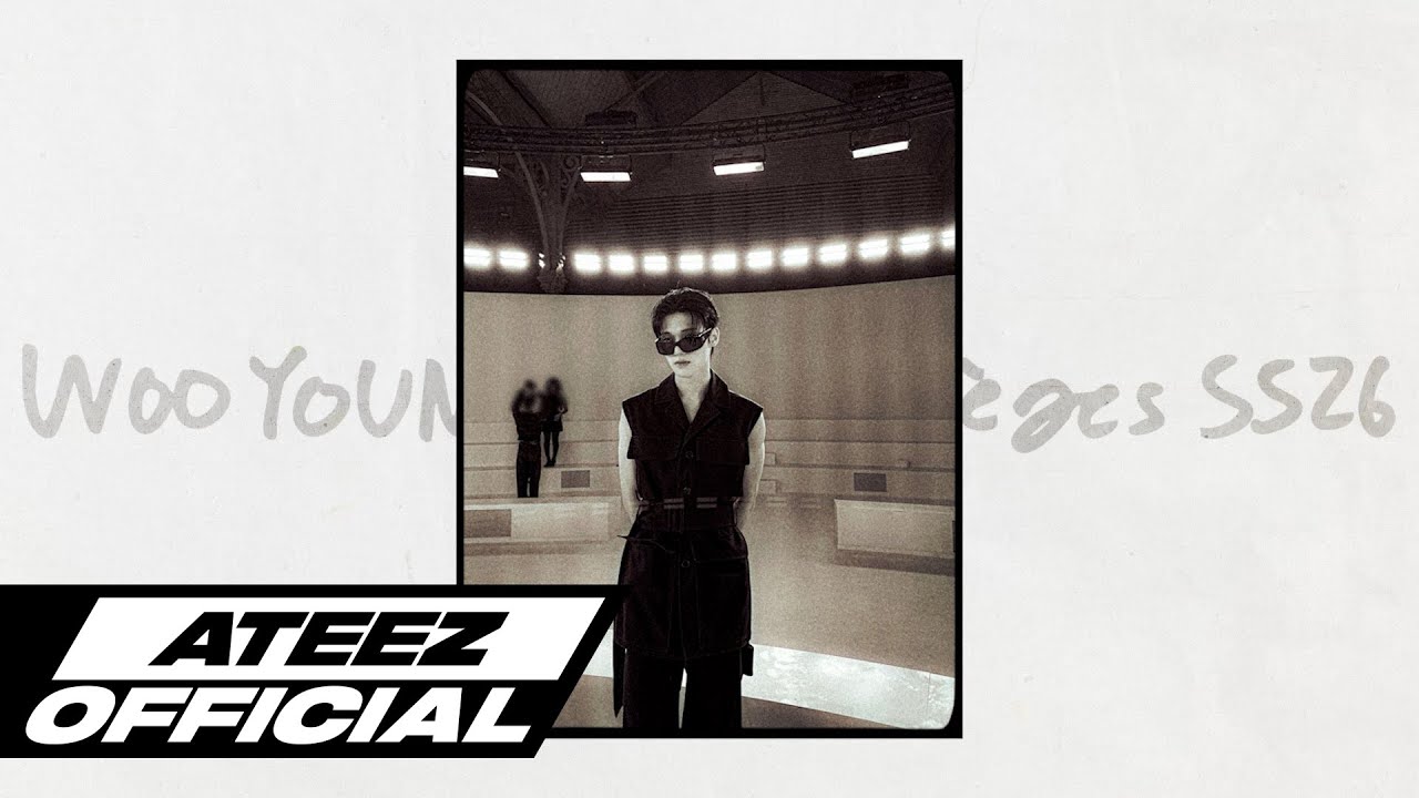 ATEEZ(에이티즈) - WOOYOUNG in Courrèges Spring/Summer 2026 Show
