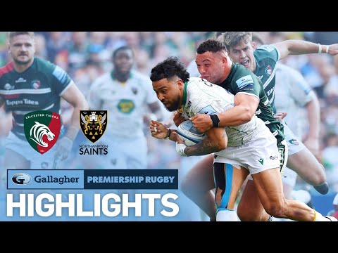 Leicester v Northampton - HIGHLIGHTS | Thriller in the East Midlands! | Gallagher Premiership 21/22