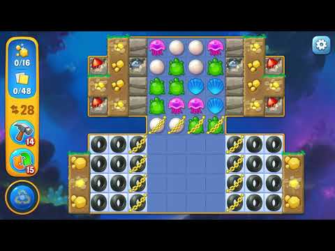 Fishdom - New Event level 2 of 5 Gameplay (iOS Android)