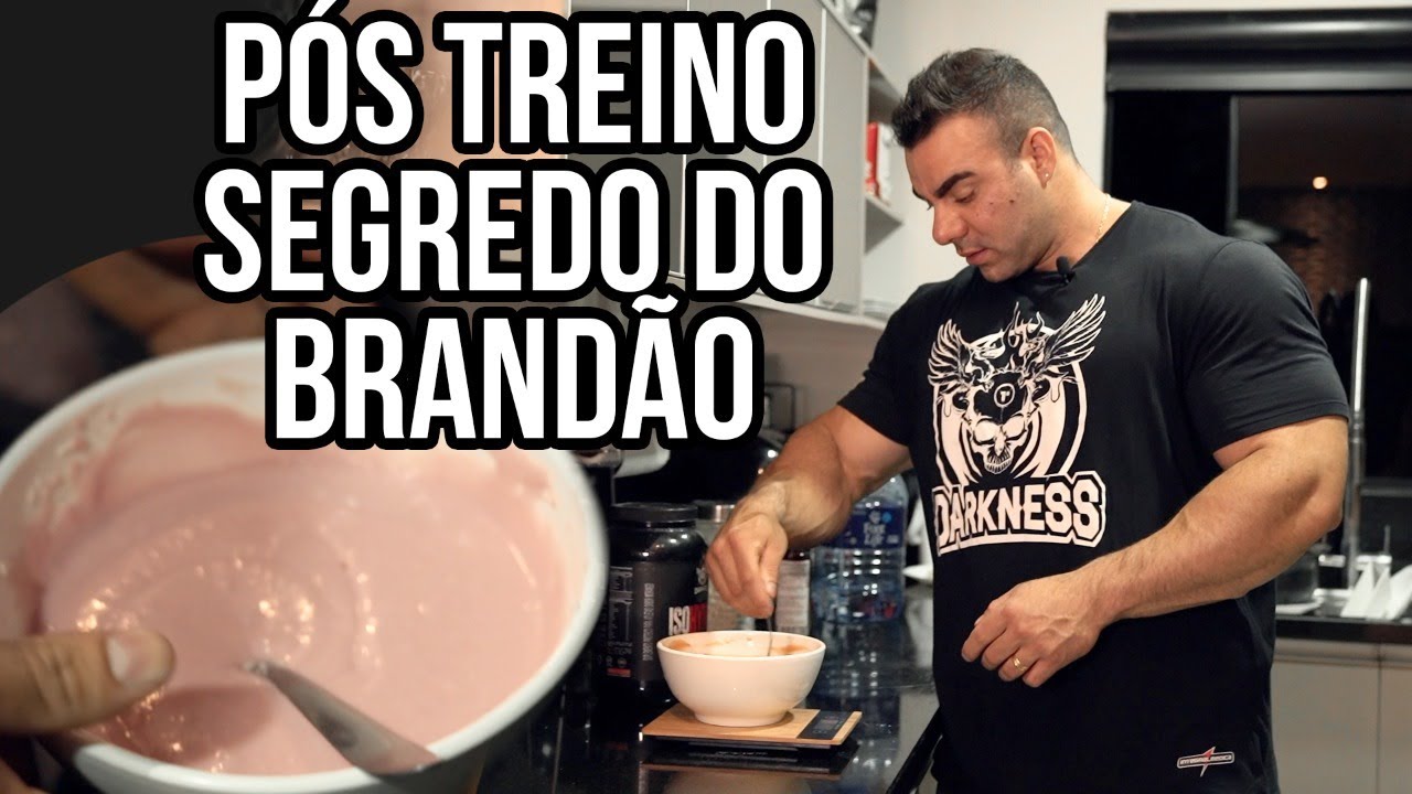 O QUE UM BODYBUILDER COME NO PÓS TREINO | RAFAEL BRANDÃO