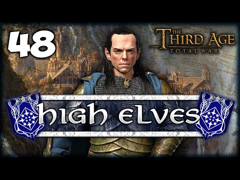GLORFINDEL THE AGGRESSIVE! Third Age Total War: Divide & Conquer 4.5 - High Elves Campaign #48