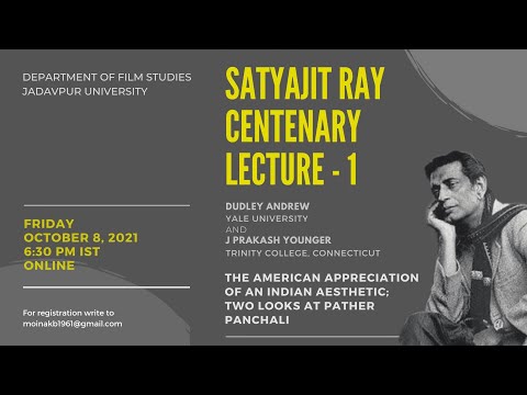 Satyajit Ray Centenary Lecture-1