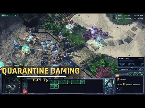 Starcraft 2 Road To Platinum - Quarantine Gaming Day 19 - PvP (On Dell XPS15)