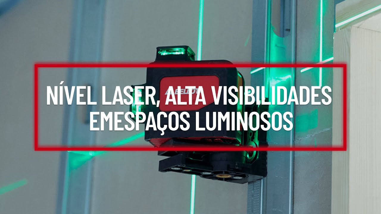 Nivel láser verde 3 planos 360º 30 metros Bellota - Suministros Urquiza