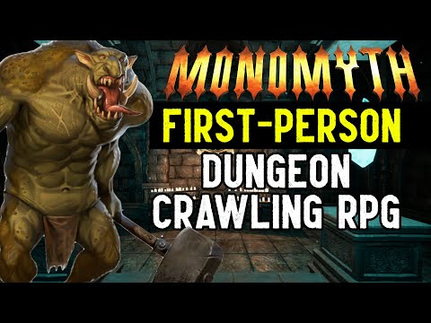 Monomyth - Unravel the mysteries of Lysandria! (First-person Dungeon Crawling RPG)