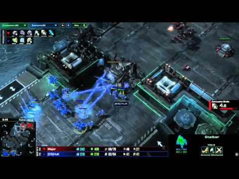 Starcraft 2 Major vs HuK Game 5 SC2 HOTS Tournaments