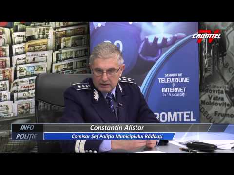 Info Poliție - Invitat Comisar Șef Constantin Alistar