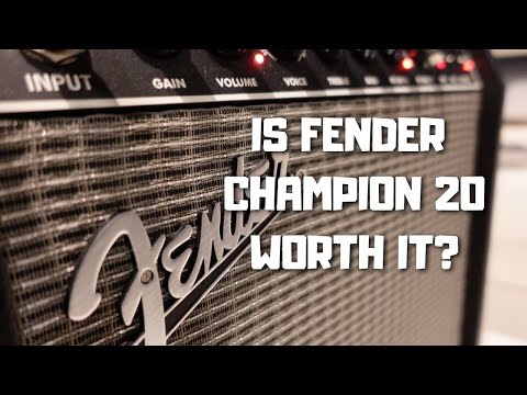 Is Fender Champion 20 Combo Worth It? Review & Sound Demo
