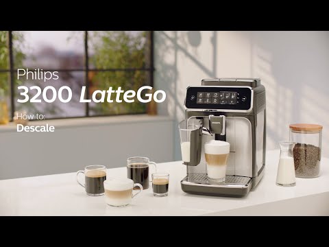Philips Series 3200 LatteGo EP3246/70 Automatic Coffee Machine - How to Descale