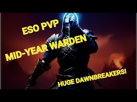 ESO PVP | Crit Warden Dropping STRAIGHT BOMBS 💣 (Mid-Year)