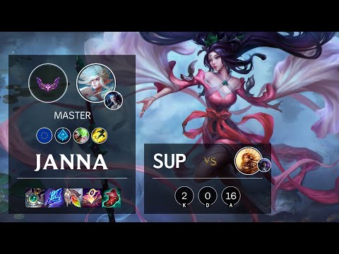 Janna Support vs Leona - EUW Master Patch 12.1