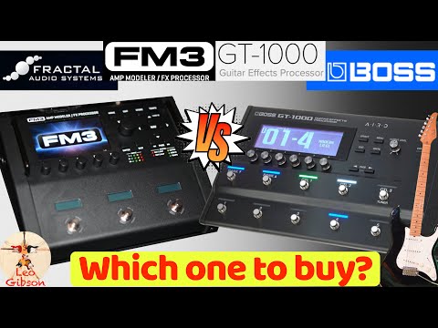 Fractal FM3 vs BOSS GT1000: which one to buy?
