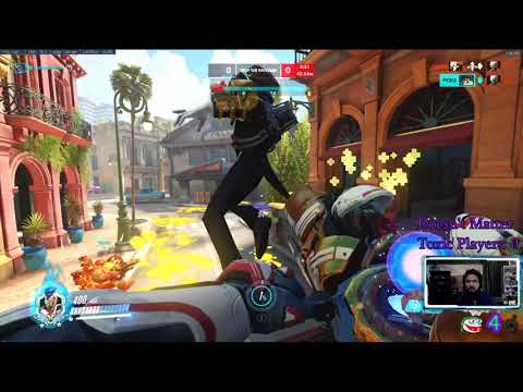 Dominating as Zarya GOLD SR