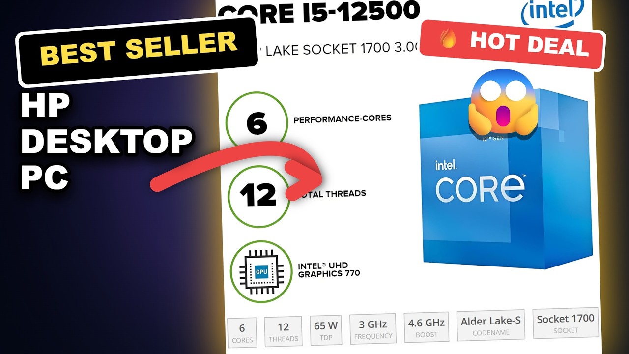 HP Desktop PC i5-12500 Review: Is This Tower Worth Buying in 2024?