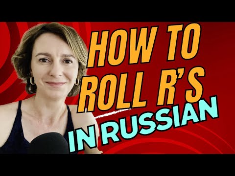 HOW to ROLL YOUR R'S in Russian