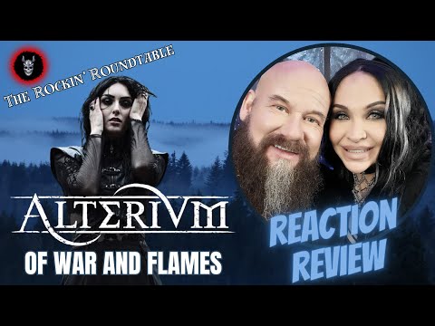 GEN-X Couple REACTS and REVIEWS - ALTERIUM - Of War And Flames (2024) // Official Music Video //