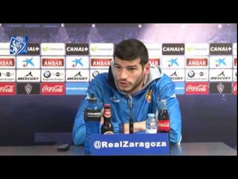 Javi Álamo en rueda de prensa 9/01/2014