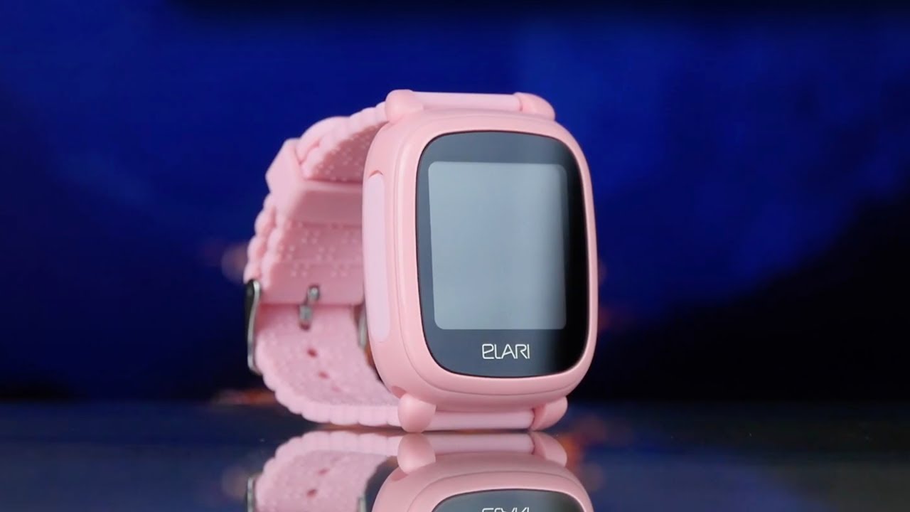 Детский телефон-часы с GPS трекером Elari KidPhone 2 (Black) KP-2B video preview