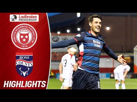 ハミルトン 2-2 ロス・カウンティ｜ロス・カウンティがトップ6に進出| ラドブロックスプレミアシップ (Hamilton 2-2 Ross County | Ross County Edge Into The Top Six! | Ladbrokes Premiership)