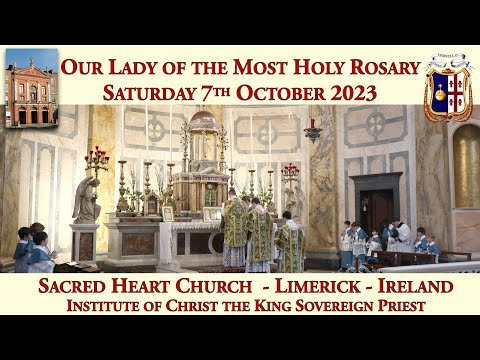 Saturday 7th October 2023: Our Lady of the Most Holy Rosary