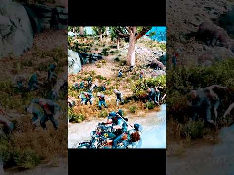 Days Gone | Infected Grizzly Vs Horde | Napalm Molotov #shorts