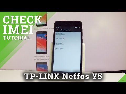 TP-LINK Neffos Y5 CHECK IMEI Number / IMEI Read Method