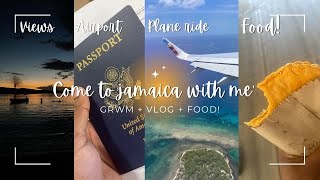 TRAVEL DAY VLOG | airport vlog + fly to jamaica with me